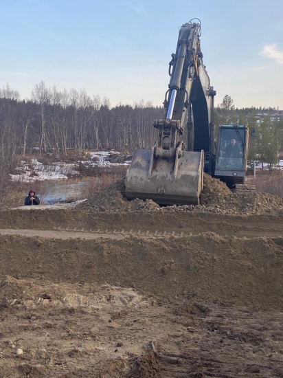 Дорожные службы устраняют последствия размытия