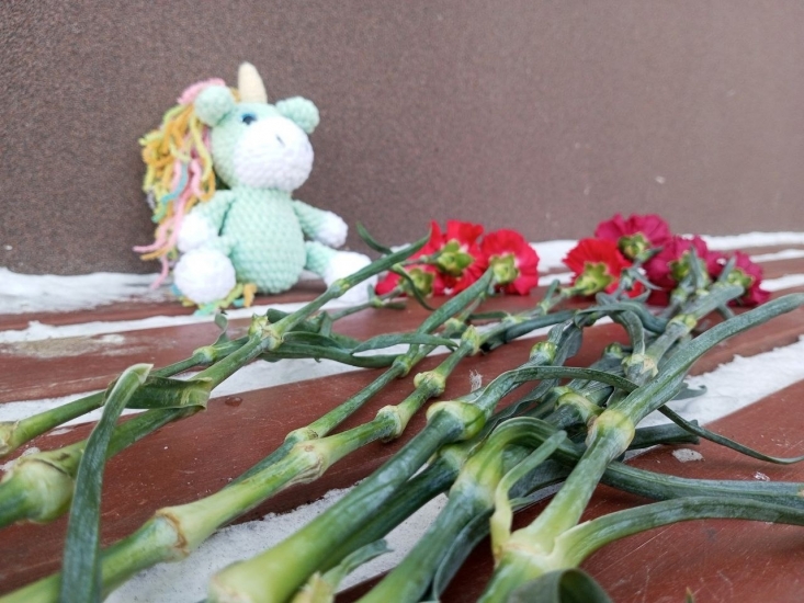  Жители флотской столицы несут цветы и игрушки в память о жертвах теракта в «Крокусе»