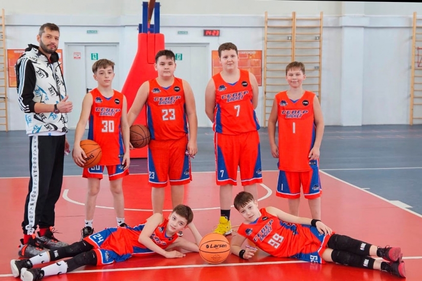 "Север Баскет" - победитель первенства Мурманской области по баскетболу среди юношей до 13 лет