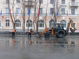 На субботнике