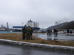 На субботнике