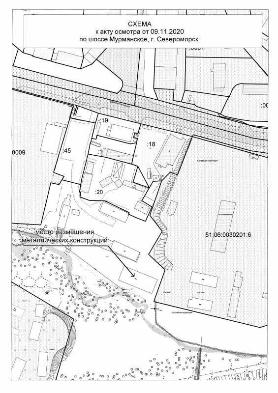 Кадастровая карта североморск