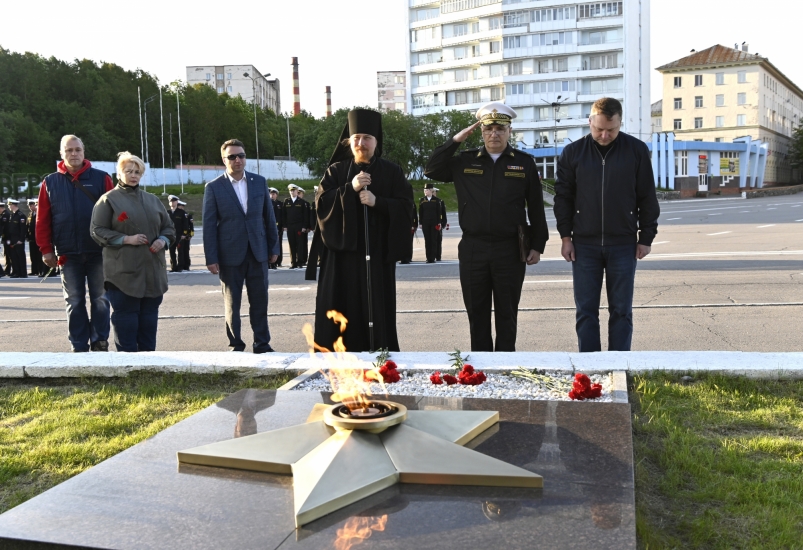 В Североморске почтили память воинов-защитников нашей Родины в годы Великой Отечественной войны