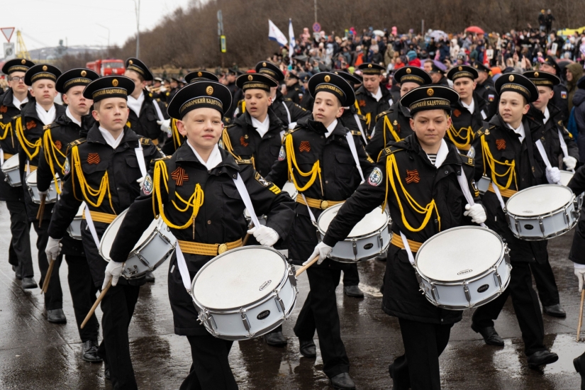 В Североморске состоялся Парад Победы