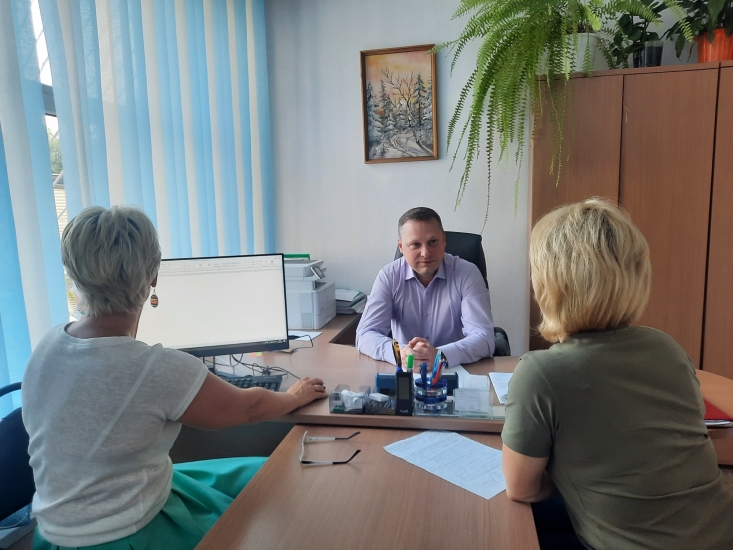Глава провел прием граждан по личным вопросам