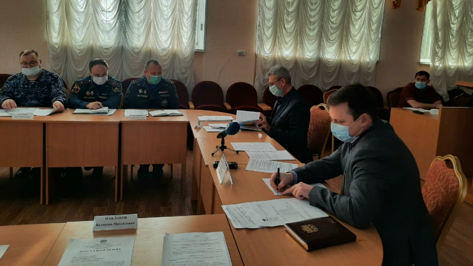 Заседание комиссии по чрезвычайным ситуациям