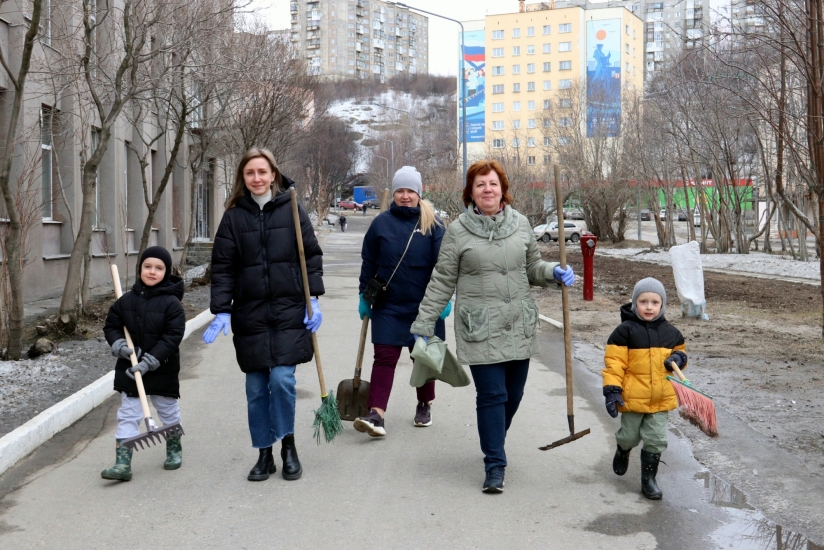 Весна — время чистоты и порядка