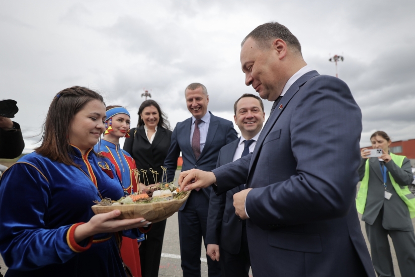 В Мурманской области встретили большую делегацию из Республики Беларусь