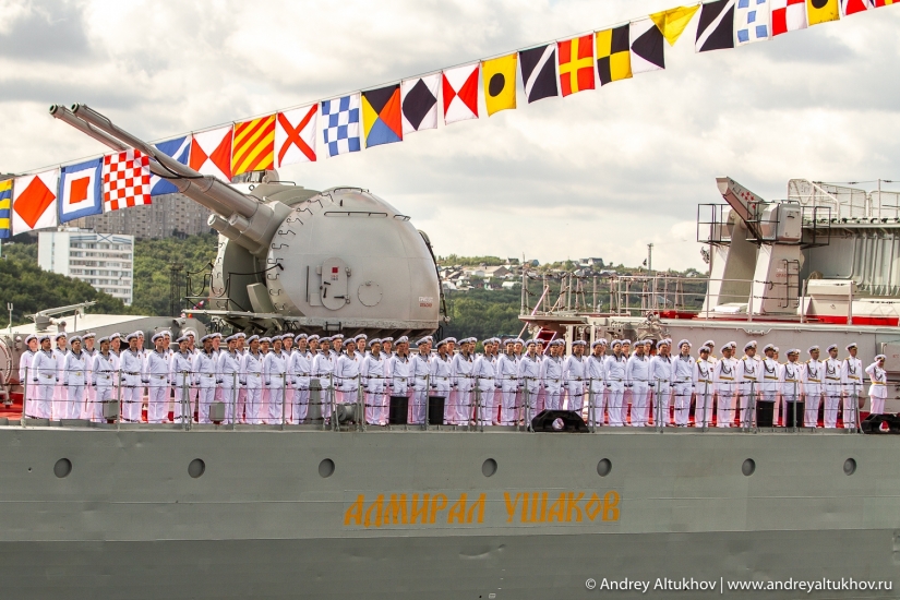 День ВМФ в Североморске