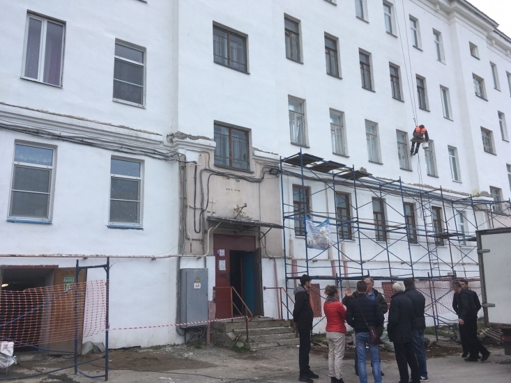 Капитальный ремонт продолжается