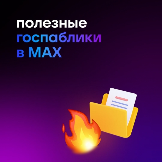 Госпаблики региона - в MAX