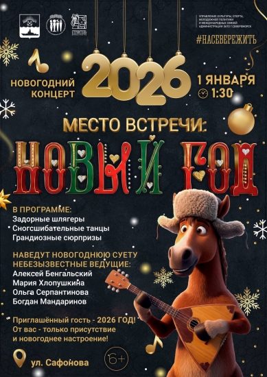 Новый год встречаем вместе!