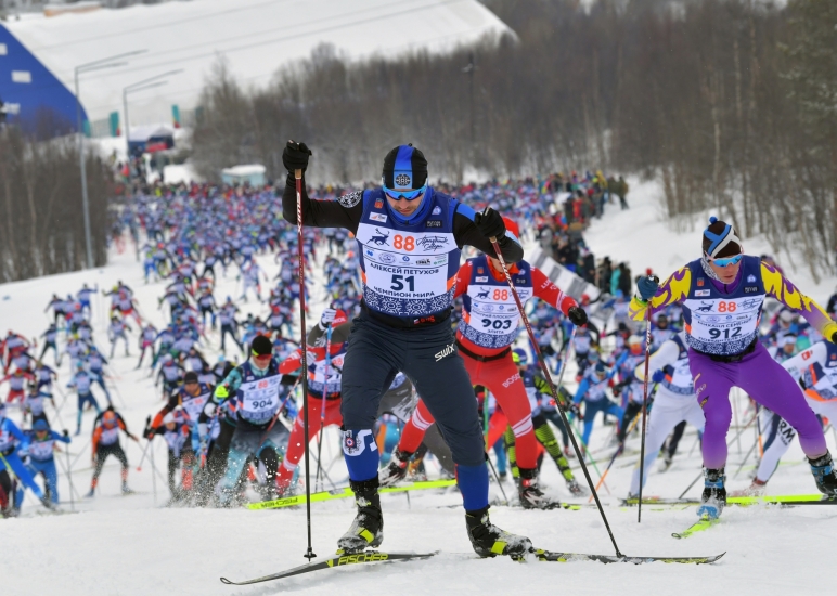 Началась регистрация на лыжный марафон традиционного «Праздника Севера»