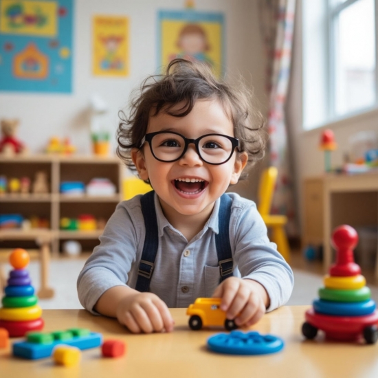 Набор в группу для слабовидящих детей