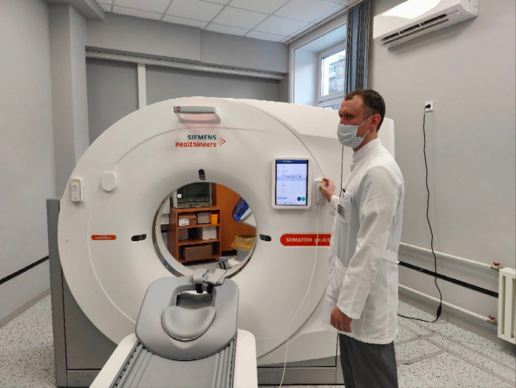 В Мурманском областном клиническом многопрофильном центре установлен современный компьютерный томограф