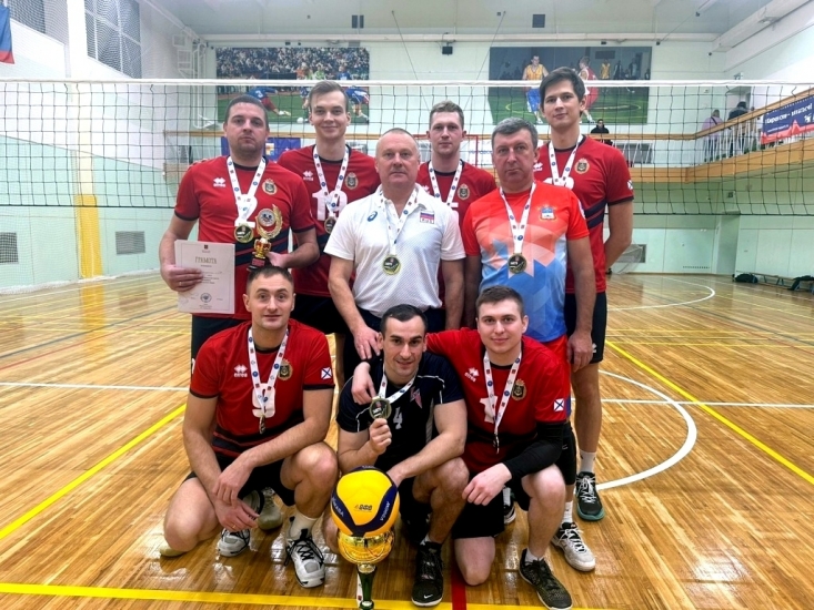 Сборная Североморска и Северного флота по волейболу - чемпион Мурманской области