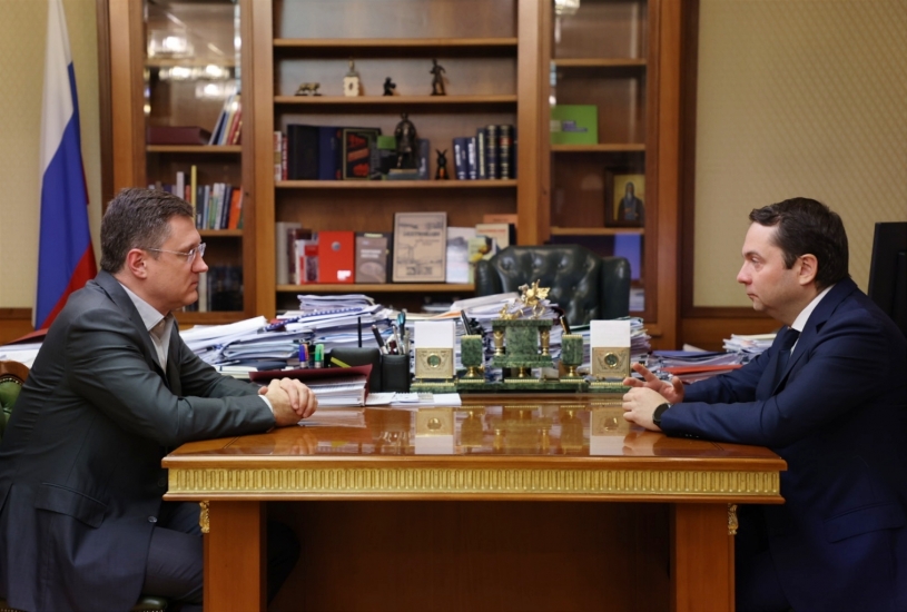 Александр Новак и Андрей Чибис обсудили компенсацию расходов на мазут   