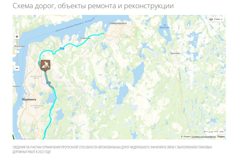 Внимание! Временное ограничение движения
