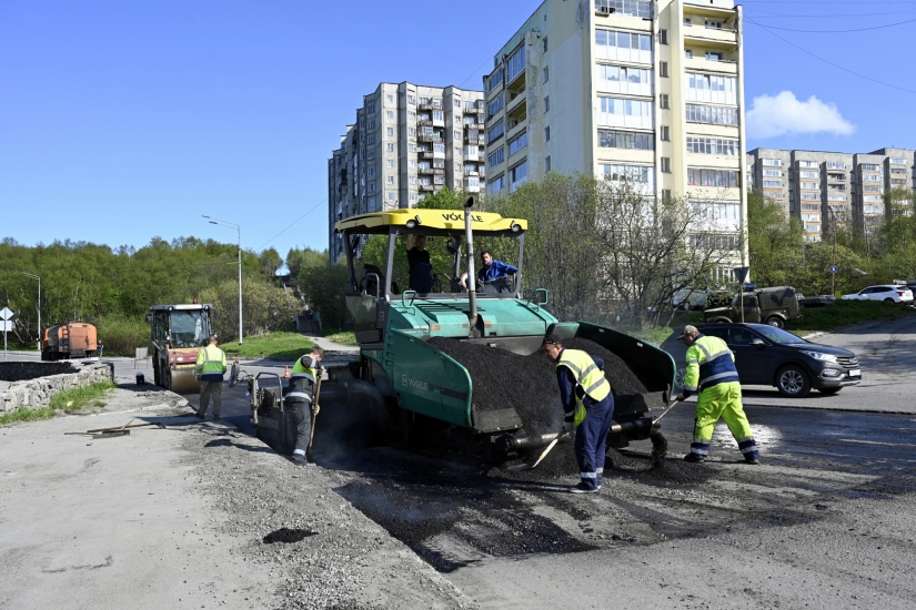 Кипят дорожные работы
