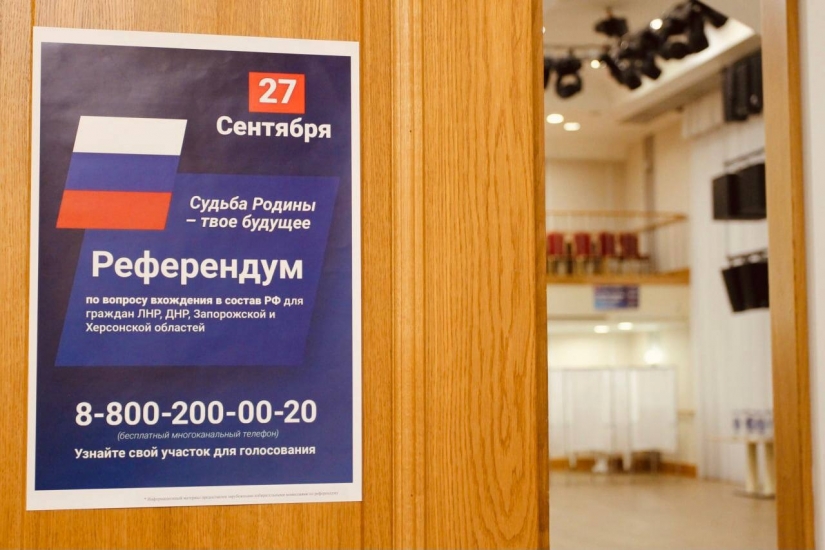 Сегодня завершающий день референдумов по вопросу вхождения Донецкой и Луганской Народных Республик, Запорожской и Херсонской областей в состав РФ