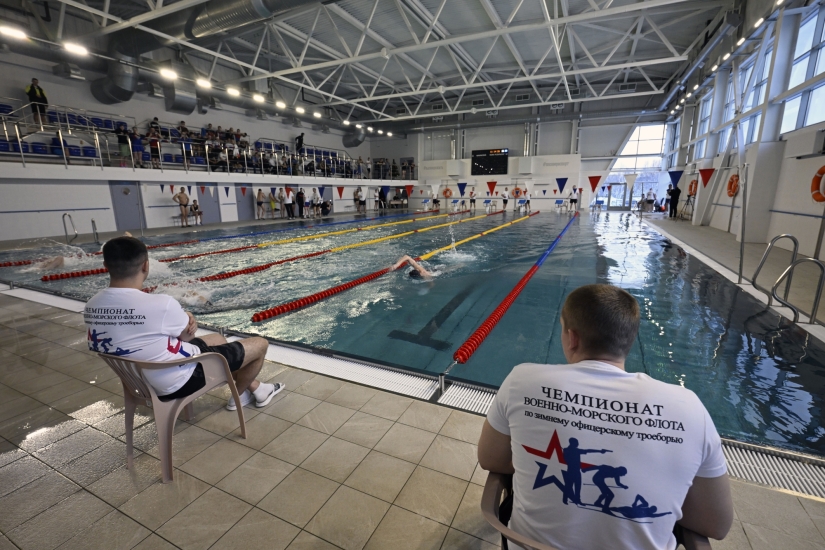 Североморск принял Чемпионата ВМФ России по зимнему офицерскому троеборью