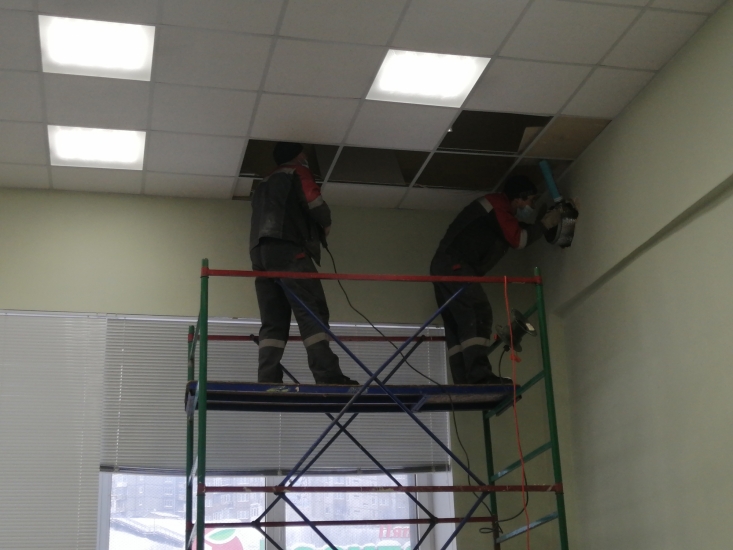 В ДЮСШ-1 приступили к  модернизации системы вентиляции
