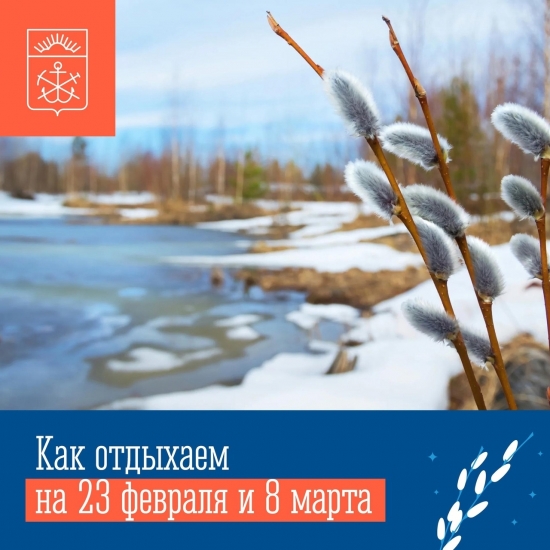 Жителям Мурманской области напомнили о выходных днях в феврале и марте