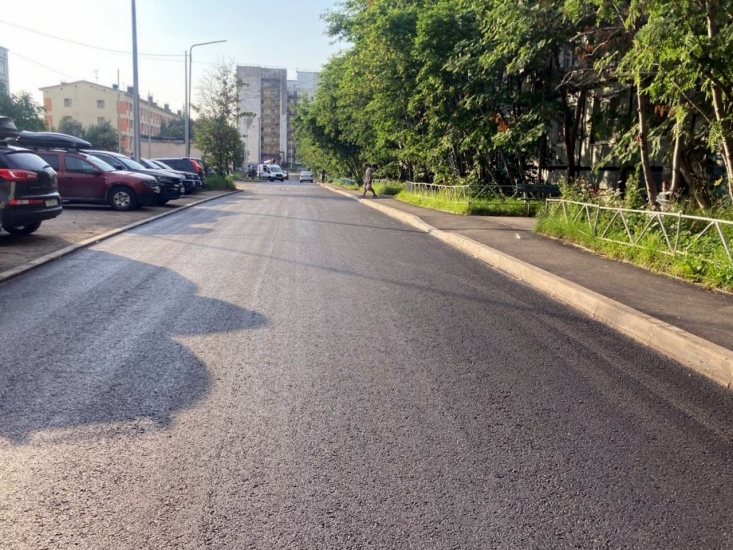 Ремонт дорог продолжается