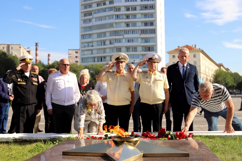 Североморск посетила делегации Санкт-Петербургской общественной организации ветеранов