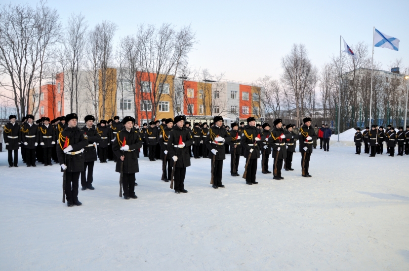 Североморскому кадетскому корпусу - 60!