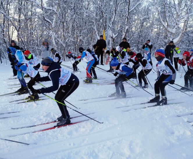 Первенство Североморска по лыжным гонкам, посвященное памяти тренера-преподавателя Ю.Ф.Шапиро