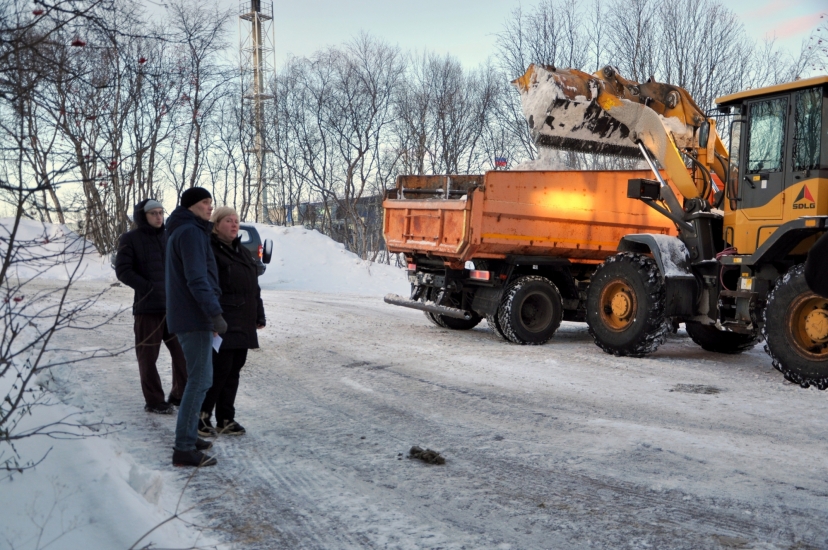 Боремся с последствиями снегопада! 